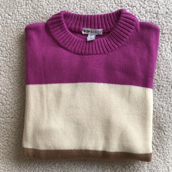 Shopbop wide stripe sweater L New - Picture 14 of 16